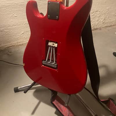 Torino Red Squier II Standard Stratocaster with Maple Fretboard (Made in Korea) 1989 - 1992 image 5
