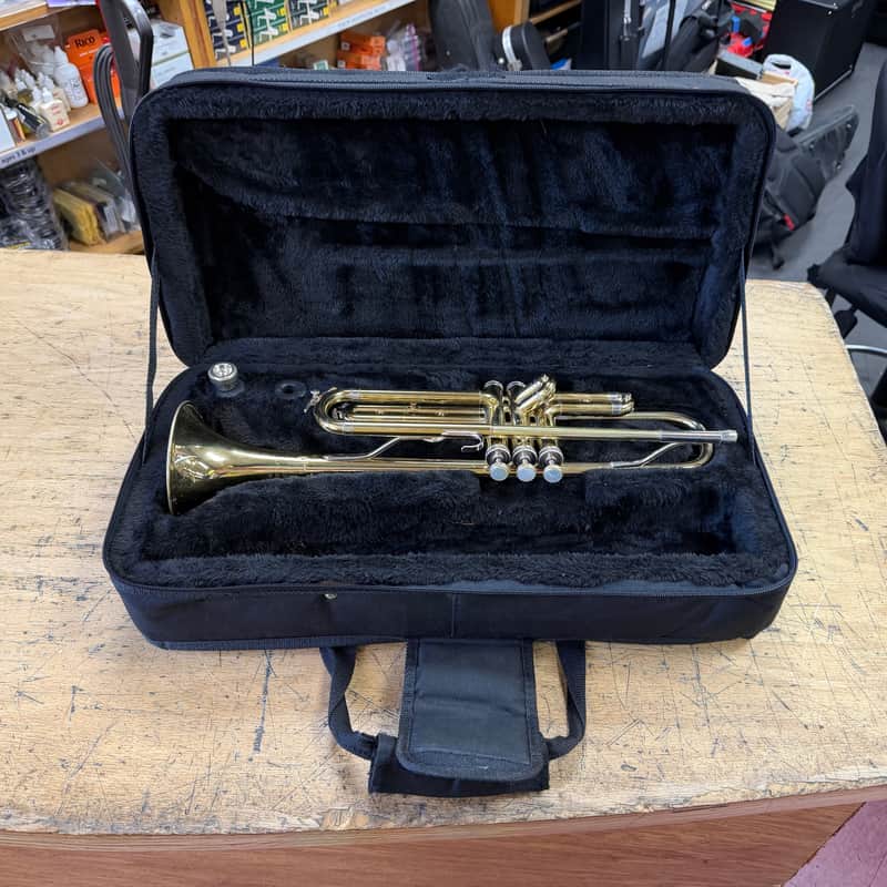 Vintage The Martin Imperial Bb Trumpet with Case and Mouthpiece Just Serviced Made in the USA image 1