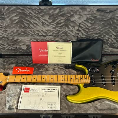 Fender American Ultra II Stratocaster, Maple Fingerboard 2024 - Solar Flare/ 8lbs. 1.6oz. #US240030944 image 1