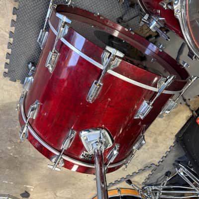 Tama Vintage 80’s Superstar 22-12-13-16 Drum Set Cherry image 7