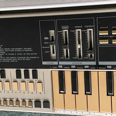 1980's FISHER SC-300K Portable Music Composer System Boombox Stereo w/Keyboard image 8