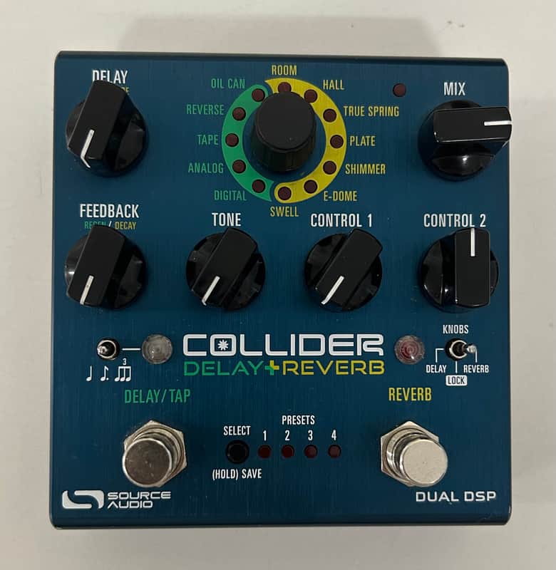 Source Audio SA263 Collider Delay + Reverb 2010s - Blue image 1