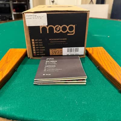Moog Mooger Fooger Trifecta - 12-Stage Phaser, Cluster Flux & Analog Delay with Rack and PSUs • LIKE NEW • MINT image 2