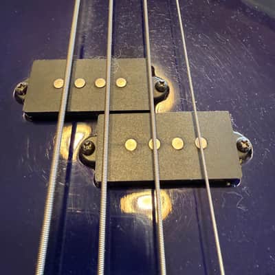 Washburn XB-100 Purple 4 String Electric Bass Guitar image 6
