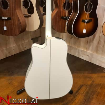 TAKAMINE GD37CE Dreadnought Ctw Elet G Series Pro Pearl White image 3