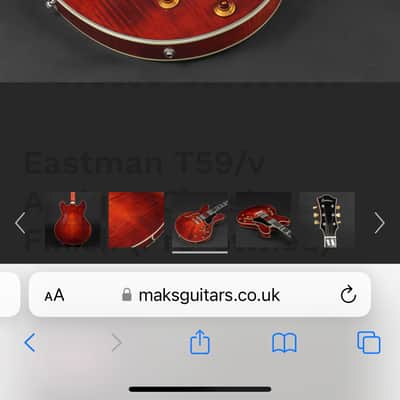 Eastman T59/V 2023 - Present -  Classic Vintage image 2