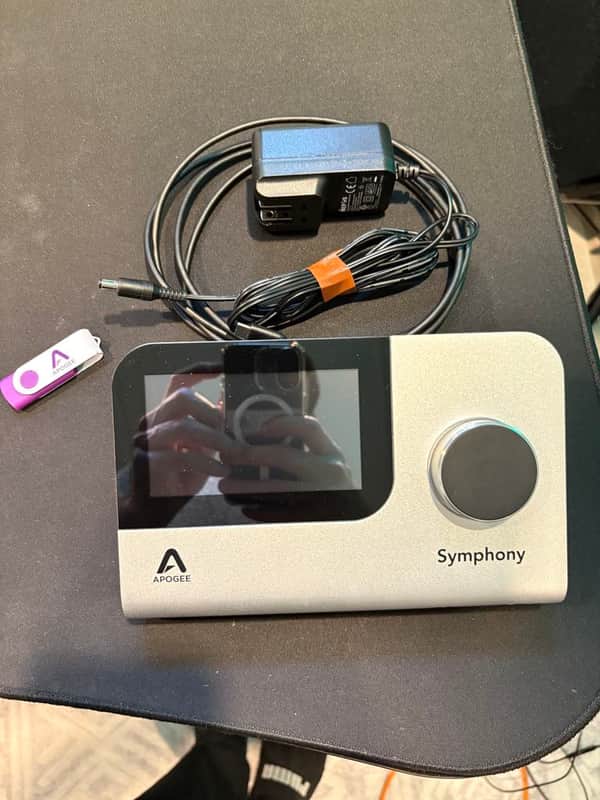 Apogee Symphony Desktop USB Audio Interface 2020 - Silver | Reverb