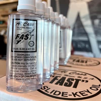 Al Cass "Fast" Valve/Slide/Key Oil -341SG 2oz image 1