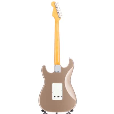 Fender Certified Pre-Owned American Vintage II 1965 Stratocaster, Round-Lam Rosewood Fingerboard, Shoreline Gold (R3) (25510) image 6