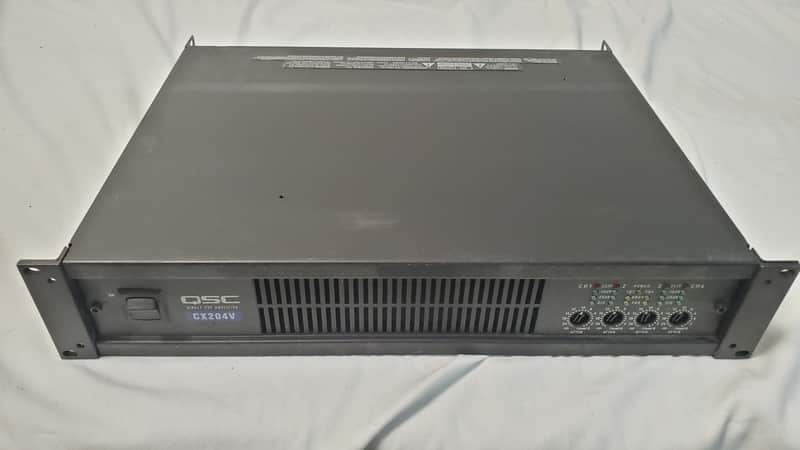 QSC CX204V power amp AS-IS image 1