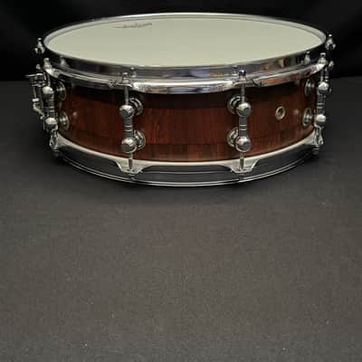 Brady Block Jarrah wood 14" x 4,5" Snare Drum Early 1990's image 8