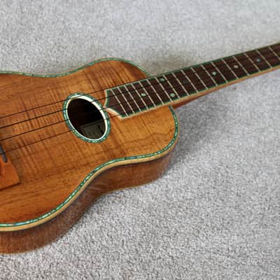 Brand New Maui Music Peter Lieberman 5A Koa Deluxe Concert Ukulele  image 21