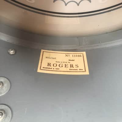 Rogers USA Holiday Cleveland Era Drum Kit (NO SNARE) image 9