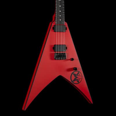Dean USA Vengeance Greg Tribbett Signature - Red Satin image 3