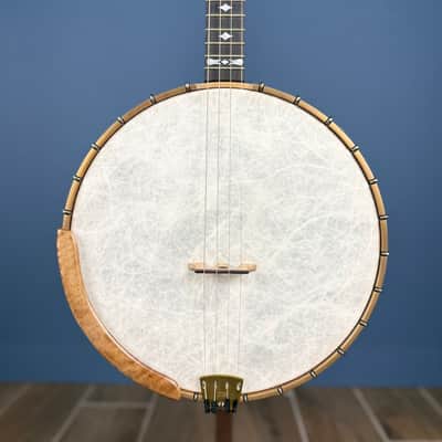 Ome Wicklow 11" 19-Fret Tenor Curly Maple Openback Banjo with Rolled Brass Ring image 2