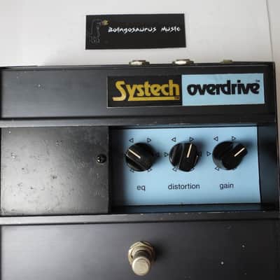Vintage Systech Overdrive Effects Pedal 1970's Original Free USA Shipping image 3