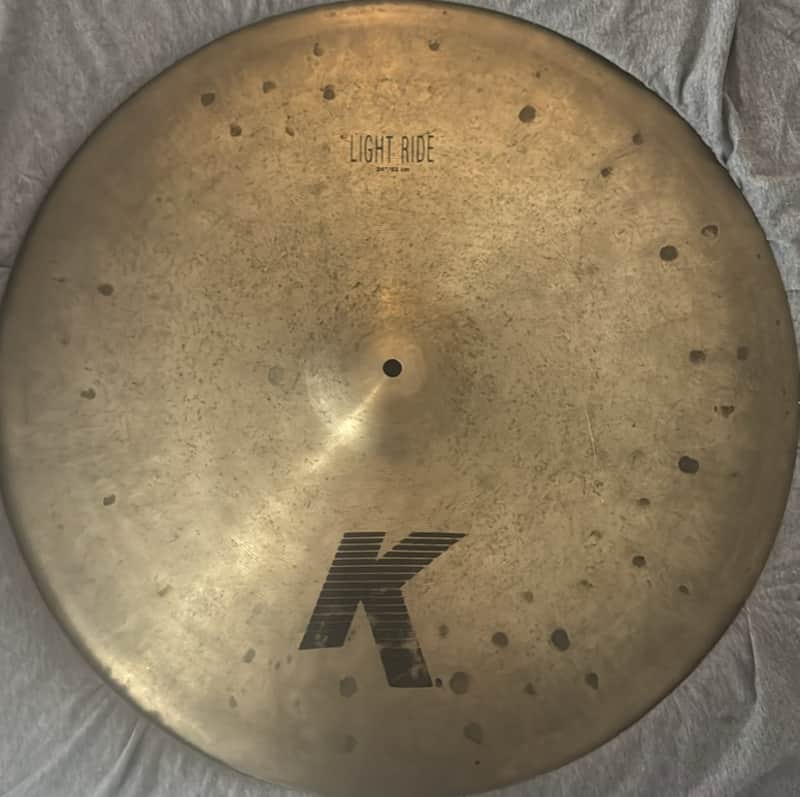 Zildjian 24" K Series Light Ride Cymbal 2007 - Present - Traditional image 1