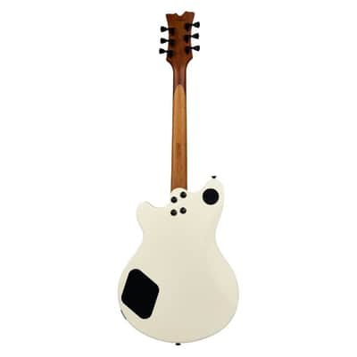 EVH SA-126 Standard 6-String Right-Handed Electric Guitar with Nyatoh Body, Maple Neck, And Rosewood Fingerboard (Satin Vintage White) image 2