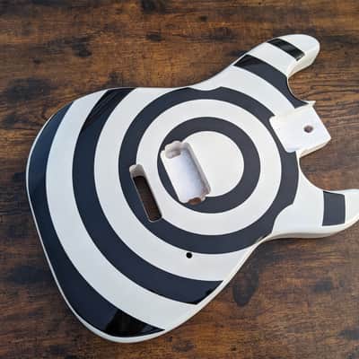 80's Bullesye 1 Humbucker Shred Strat Body DIY Bild 2