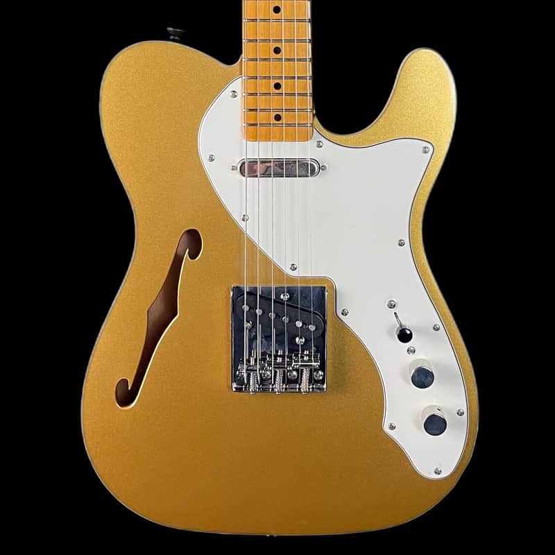 Squier FSR Classic Vibe '60s Telecaster Thinline, Aztec Gold | Reverb