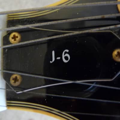 Beautiful Washburn J6 1980's Vintage Sunburst - Hollowbody with HSC image 11