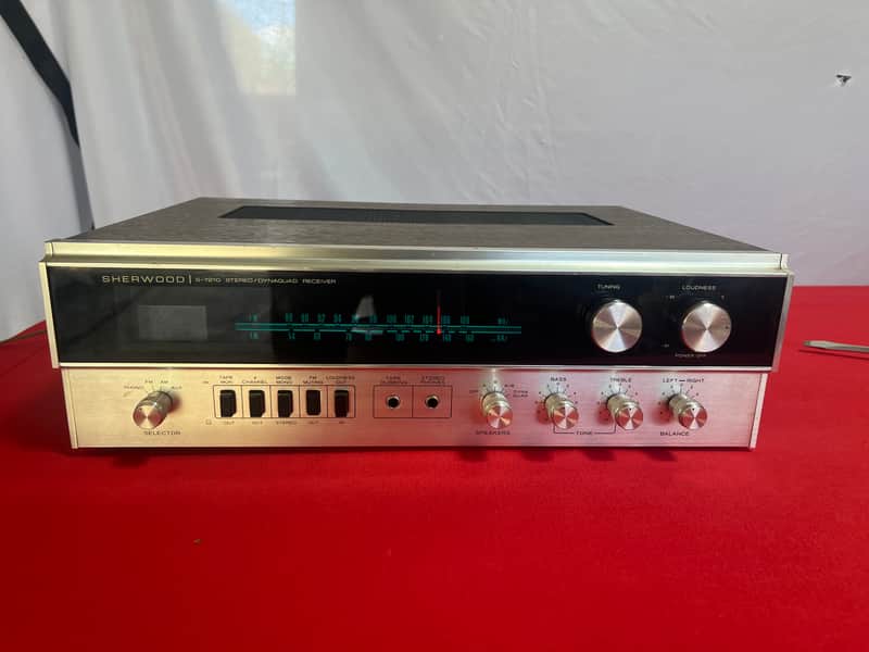 Sherwood S-7210 New Prof. Installed Vol. On/off volume switch great condition image 1