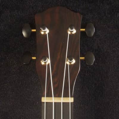 Handmade Concert Ukulele, Solid Taiwania, Mahogany, Abalone Inlay, Soft-bag, Bruce Wei UKB15-2007 image 9