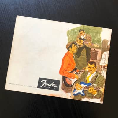 Fender Catalog  1962-63 near mint image 2