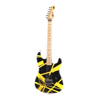 Charvel EVH Art Series Louisville Black and Yellow Stripes 2012 image 2