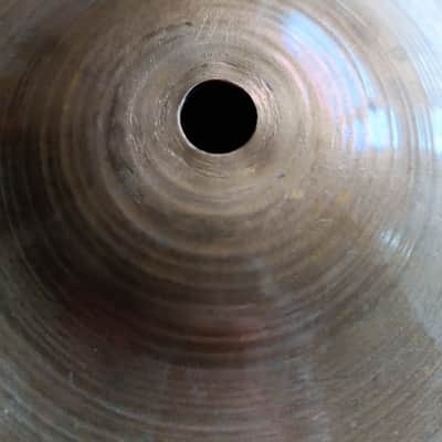 1977 Paiste 2002 crash 16" medium hi-hat 970g image 2