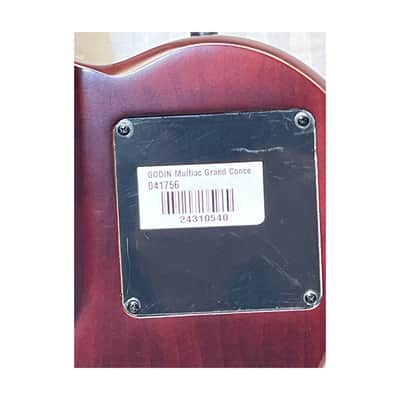 Godin Multiac Grand Concert Encore Acoustic/Electric Guitar - Natural SG - C-Stock image 6