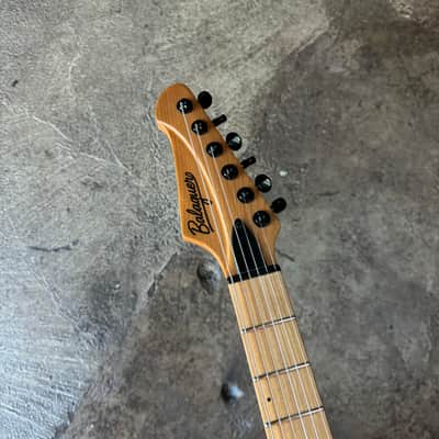 Balaguer Diablo Retro 27-Fret - Select Series - Gloss Solid White (Hardtail) image 3