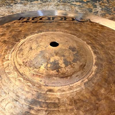 DARK 1/2 LATHE ISTANBUL Mehmet 17” SPLIT CRASH Complex Deep Hammer Hybrid 1118 g MINT! Hamer image 6