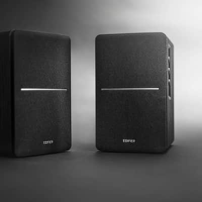 Edifier R1280DB Powered Bluetooth Bookshelf Speakers - Optical Input - Black image 7