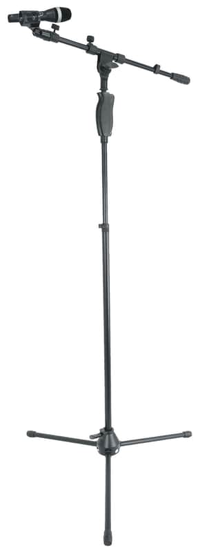 AKG D5S Dynamic Cardioid Vocal Microphone D5 S + Tripod Mic Stand w/Boom image 1