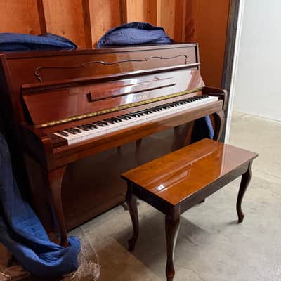 Kawai C-107 1980 - Polished Mahogany image 2