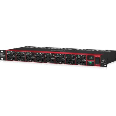Behringer ULTRAGAIN ADA8200 High-Quality 8x8 ADAT Audio Interface with Midas Mic Preamps image 4