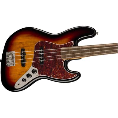 Squier Classic Vibe '60s Jazz Bass Fretless 3TS image 4