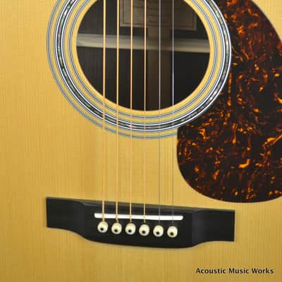 M.J. Franks Legacy Dreadnought, Adirondack Red Spruce, Brazilian Rosewood - VIDEO image 5