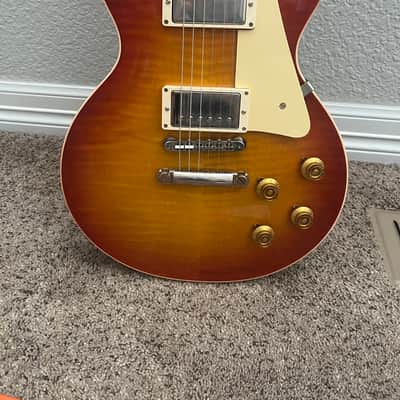 Gibson 60th Anniversary 1960 Les Paul Standard V2 VOS 2020 - Orange Lemon Fade image 3