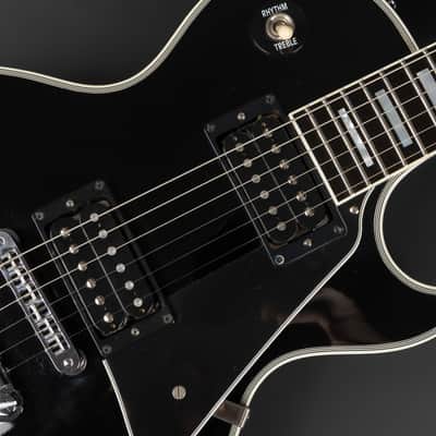 2012 Gibson Custom Shop Les Paul Custom with Chrome Hardware - Ebony | USA Black Beauty Open Coil 490R 498T Humbucker Pickups Long Neck Tenon | CoA OHSC image 19