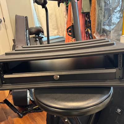 On Stage RDLS1000 Locking Shallow Rack Drawer 1U image 2