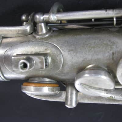 Conn Alto Sax, Vintage, Silverplate ?? 1924/25 ?? Silver image 15