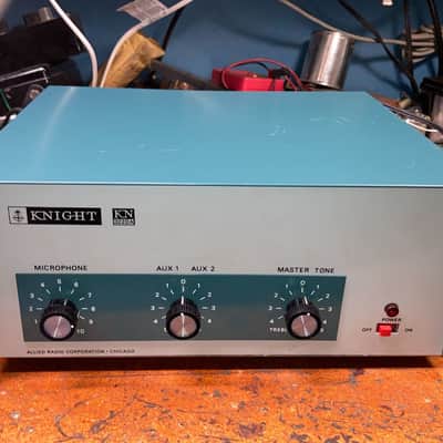 Knight KN-3220A 20 Watt Tube Amplifier, Works and Sounds Good image 1