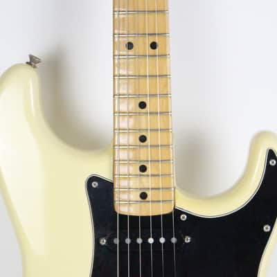 1978-1979 Vintage Fender Stratocaster Olympic White Maple Fretboard Strat USA 1970s USA ~All Original~ image 9