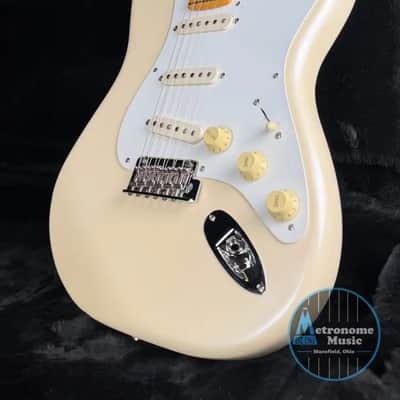 Fender Lincoln Brewster Stratocaster, Maple - Olympic Pearl image 1