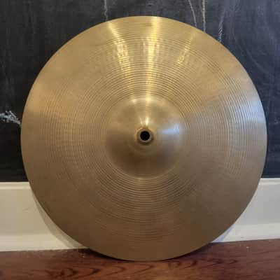 Vintage 1960s A Avedis Zildjian 14" Hi-hat Cymbal 770g image 1