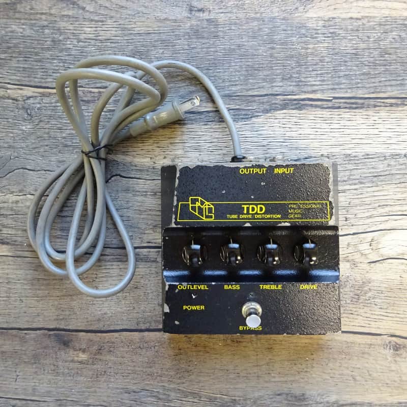 PMG TDD Tube Drive / Distortion Professional Music Gear 1980s Vintage Made In Japan MIJ Rare image 1