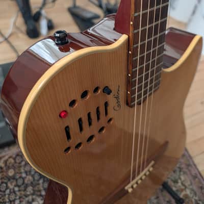 Godin Multiac Steel Duet Ambiance 2010s - Sunburst image 7