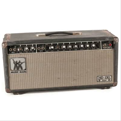 Music Man HD-130 Reverb 2-Channel 130-Watt Guitar Amp Head 1974